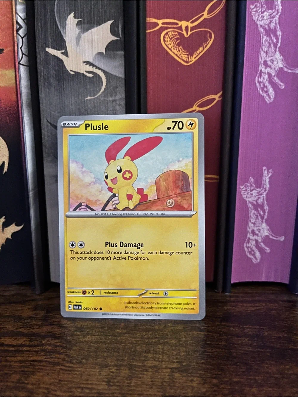 Pokemon | Toys | Plusle Pokemon Paradox Rift Regular Card 6082 | Poshmark